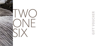 Sample Gift Voucher for 216 Luxury Accommodation